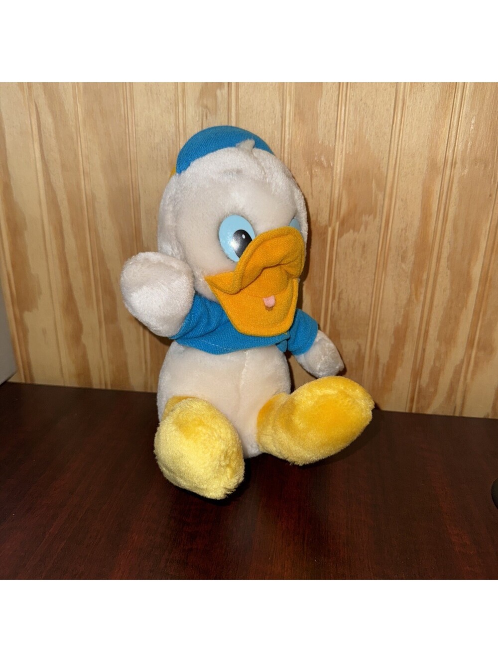 ⭐️Vintage Disney Plush - Dewey Duck - Product Of Korea - Disneyland Disney World